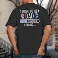 Soon To Be Dad 2026 Loading Pregnancy Announcement 2026 Big And Tall Men's T-Shirt Back Print