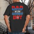 Spider Web Birthday Party Dad Of The Birthday Boy Big And Tall Men's T-Shirt Back Print