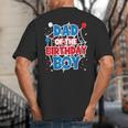 Spider Web Dad Of The Birthday Boy Big And Tall Men's T-Shirt Back Print
