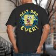 Spongebob Squarepants Father's Day Best Dad Ever Big And Tall Men's T-Shirt Back Print