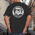 Star Wars Father's Day Stormtrooper This Dad Is A Trooper Circle Big And Tall Men's T-Shirt Back Print