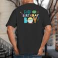 Star Wars Grogu Mandalorian Toon Dad Of The Birthday Boy Big And Tall Men's T-Shirt Back Print
