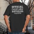Stepdad Official Cheerleader Bodyguard Cheer Step Dad Big And Tall Men's T-Shirt Back Print Stepdad Official Cheerleader Bodyguard Cheer Step Dad Big And Tall Men's T-Shirt Back Print