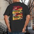 Transformers Father's Day Vintage Autobots Line Up Dad Is Big And Tall Men's T-Shirt Back Print