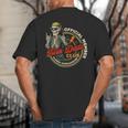 Twin Dad Club Dad Of Twins Skeleton Father's Day Big And Tall Men's T-Shirt Back Print