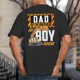 Vehicle Construction Excavator Dad Of The Birthday Boy Small Big And Tall Men's T-Shirt Back Print Vehicle Construction Excavator Dad Of The Birthday Boy Small Big And Tall Men's T-Shirt Back Print