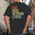 Veteran Dad Big And Tall Men's T-Shirt Back Print