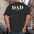 Vintage First Time Dad Est 2024 Promoted Father's Day Big And Tall Men's T-Shirt Back Print Vintage First Time Dad Est 2024 Promoted Father's Day Big And Tall Men's T-Shirt Back Print