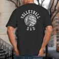 Vintage Volleyball Dad Big And Tall Men's T-Shirt Back Print Vintage Volleyball Dad Big And Tall Men's T-Shirt Back Print
