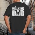 The Walking Dad Father Man Dead Retro Vintage Men Fun Big And Tall Men's T-Shirt Back Print