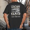 Welder Dad Quote Father Welding Humor Daddy Big And Tall Men's T-Shirt Back Print