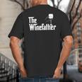 Winefather Wine Dad Dad Red Wine Wine Big And Tall Men's T-Shirt Back Print Winefather Wine Dad Dad Red Wine Wine Big And Tall Men's T-Shirt Back Print