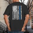 Wrestling Dad Big And Tall Men's T-Shirt Back Print