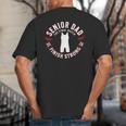 Wrestling Senior Dad The Final Match 2026 Big And Tall Men's T-Shirt Back Print