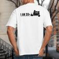 I Am 59 Plus 1 Middle Finger For A 60th Birthday Cat Mom Dad Big And Tall Men's T-Shirt Back Print I Am 59 Plus 1 Middle Finger For A 60th Birthday Cat Mom Dad Big And Tall Men's T-Shirt Back Print