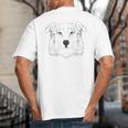 Australian Shepherd Aussie Mom Or Dad Big And Tall Men's T-Shirt Back Print
