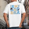 In My Blue Dad Era Cool Dad Father's Day Big And Tall Men's T-Shirt Back Print In My Blue Dad Era Cool Dad Father's Day Big And Tall Men's T-Shirt Back Print