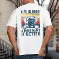 Boxer Dog For Men Women Boxer Dog Dad Mom Small Big And Tall Men's T-Shirt Back Print