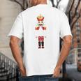 Cool Dad Nutcracker Christmas Family Matching Pajama Big And Tall Men's T-Shirt Back Print