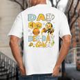 Dad Of The Bee-Day Girl Bee Birthday Party Big And Tall Men's T-Shirt Back Print