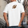 Dad Of The Birthday Boy Football Lover First Birthday Party Big And Tall Men's T-Shirt Back Print Dad Of The Birthday Boy Football Lover First Birthday Party Big And Tall Men's T-Shirt Back Print