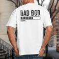 Dad BOD Loading 2024 Dad Fathers Day Baby Announcement Big And Tall Men's T-Shirt Back Print