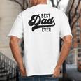 Dad From Kids Best Dad Ever Father's Day Big And Tall Men's T-Shirt Back Print