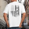 Dad Patriotic American USA Flag Father's Day Dad Big And Tall Men's T-Shirt Back Print Dad Patriotic American USA Flag Father's Day Dad Big And Tall Men's T-Shirt Back Print