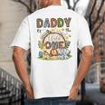 Daddy Of The Wild One 1St Birthday Boy Safari Jungle Big And Tall Men's T-Shirt Back Print