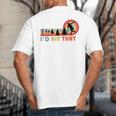 Disc Golf I'd Hit That Frisbee Golfer Retro Men Dad Big And Tall Men's T-Shirt Back Print Disc Golf I'd Hit That Frisbee Golfer Retro Men Dad Big And Tall Men's T-Shirt Back Print