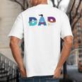 Disney Aladdin Jasmine Genie Father’s Day Birthday Dad Big And Tall Men's T-Shirt Back Print