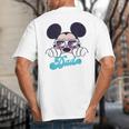 Disney Mickey And Friends Cool Mickey Summer Vibes Dad Logo Big And Tall Men's T-Shirt Back Print