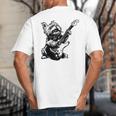 Dog Guitarist Guitar Yorkie Dad Mom For Men Women Big And Tall Men's T-Shirt Back Print Dog Guitarist Guitar Yorkie Dad Mom For Men Women Big And Tall Men's T-Shirt Back Print