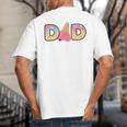 Ice Cream Dad 1st Birthday Matching Family Big And Tall Men's T-Shirt Back Print