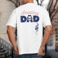 Marvel Spider-Man Father's Day Amazing Dad Retro Big And Tall Men's T-Shirt Back Print