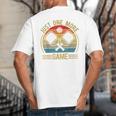 Pickleball-Shirt Just One More Game Dad Mom Women Men Big And Tall Men's T-Shirt Back Print