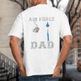 Proud Air Force Dad US Air Force Graduation Dad Big And Tall Men's T-Shirt Back Print Proud Air Force Dad US Air Force Graduation Dad Big And Tall Men's T-Shirt Back Print
