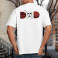 Star Wars Darth Vader Darth Maul Dad Father's Day Birthday Big And Tall Men's T-Shirt Back Print