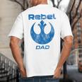 Star Wars Rebel Alliance Matching Family DAD T-Shirt Big And Tall Men's T-Shirt Back Print