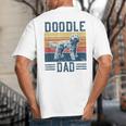 Vintage Doodle Dad Aussie Doodle & Goldendoodle Big And Tall Men's T-Shirt Back Print