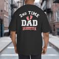2nd Second Time Dad It's a Girl Gender Reveal Big And Tall Men's T-Shirt Back Print