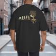 Arborist Tree Trimmer Classic Fit Short Sleeve Crew Neck Arborist For Him Husband Dad Friend Solid With Letter Print Size Small Big And Tall Men's T-Shirt Back Print