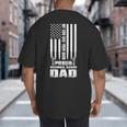Army Dad Shirt My Son Has Your Back Proud National Guard Dad Big And Tall Men's T-Shirt Back Print