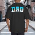 Baseball Dad Ice Cream Drip Happy Fathers Day Big And Tall Men's T-Shirt Back Print Baseball Dad Ice Cream Drip Happy Fathers Day Big And Tall Men's T-Shirt Back Print