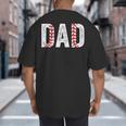 Baseball Dad Joke Sayings Fathers Day From Son Big And Tall Men's T-Shirt Back Print