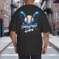 Baseball Drip Dad Father Day Birthday Group Matching Family Big And Tall Men's T-Shirt Back Print