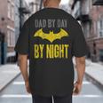 Batman Dad By Day Big And Tall Men's T-Shirt Back Print