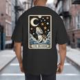 Bearded Dragon Tarot Card Beardie Mom Beardie Dad Men Women Big And Tall Men's T-Shirt Back Print
