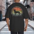 Best German Shepherd Dad Ever Daddy Dog Lover Owner Big And Tall Men's T-Shirt Back Print