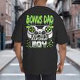 Bonus Dad Of The Birthday Boy Video Game Bday Party Big And Tall Men's T-Shirt Back Print